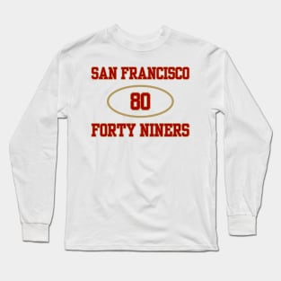 SAN FRANCISCO 49ERS JERRY RICE #80 Long Sleeve T-Shirt